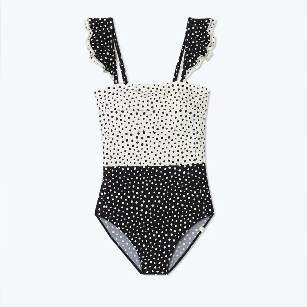 Women’s Summersalt The Ruffle Oasis one-piece swim suit size 6